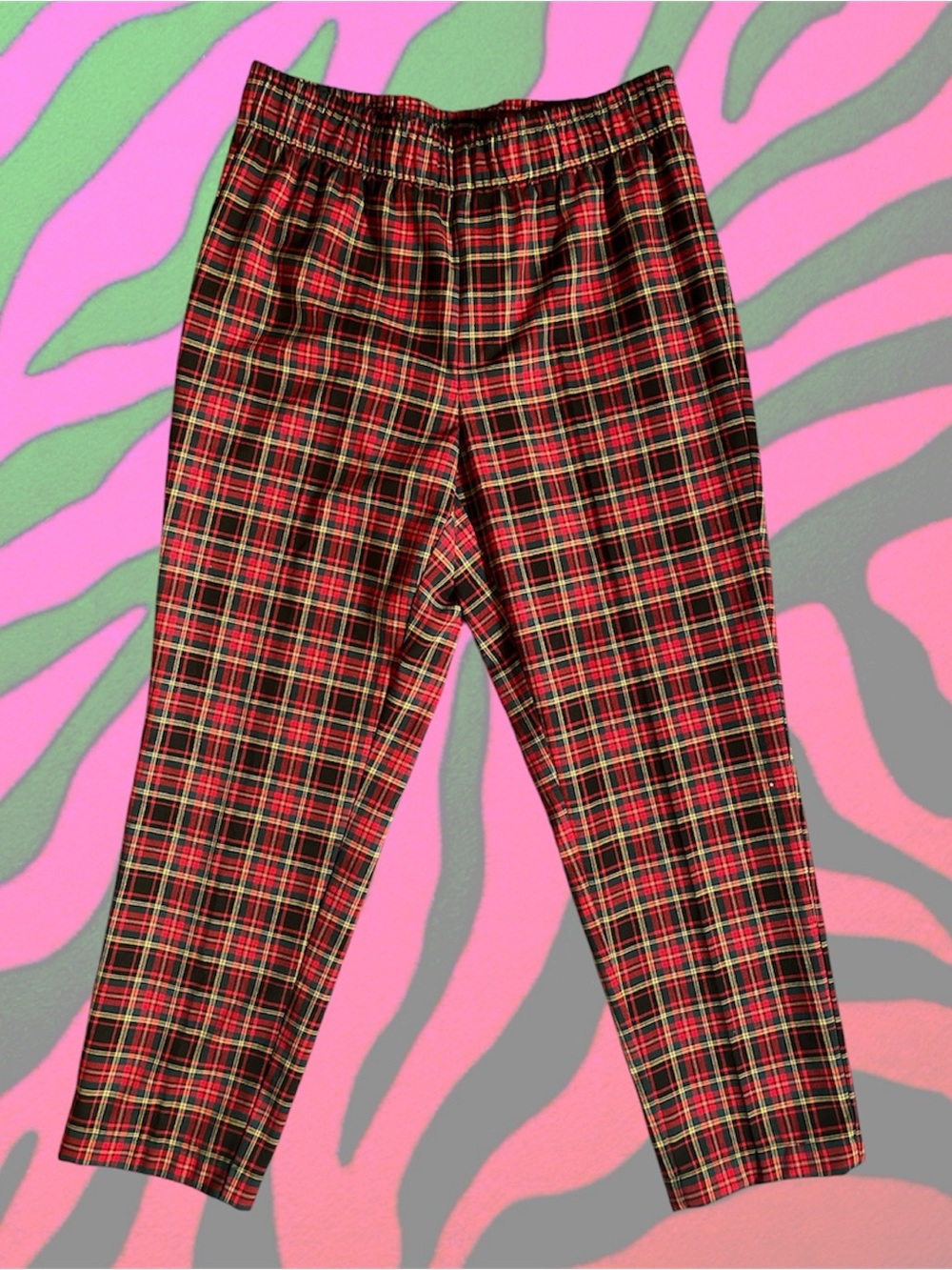 perfectly punk rock plaid pants